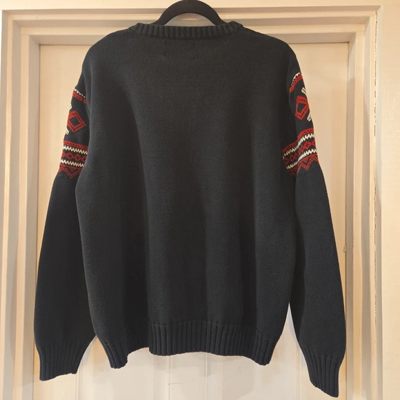 VTG American Living Ralph Lauren Mens Crewneck Deer Sweater Size XXL - Picture 5 of 10